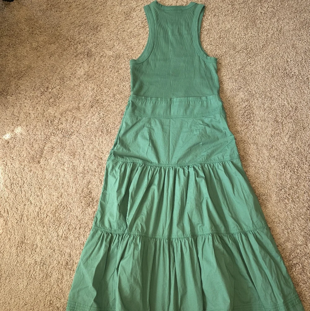 Veronica Beard Austyn Midi Mixed Media Dress- Size Medium - Picture 11 of 13